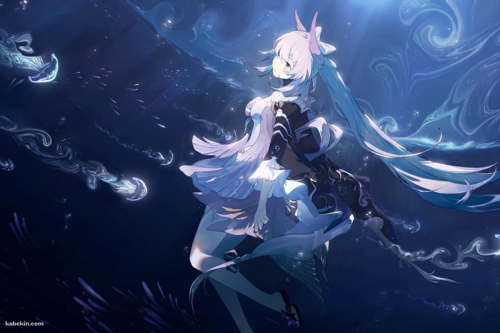 原神 珊瑚宮心海(さんごのみやここみ)の壁紙(2000px x 1333px) 高画質 PC・デスクトップ用