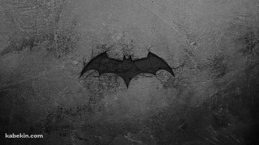 バットマン ひび割れた壁の壁紙(1051px x 591px) 高画質 PC・デスクトップ用