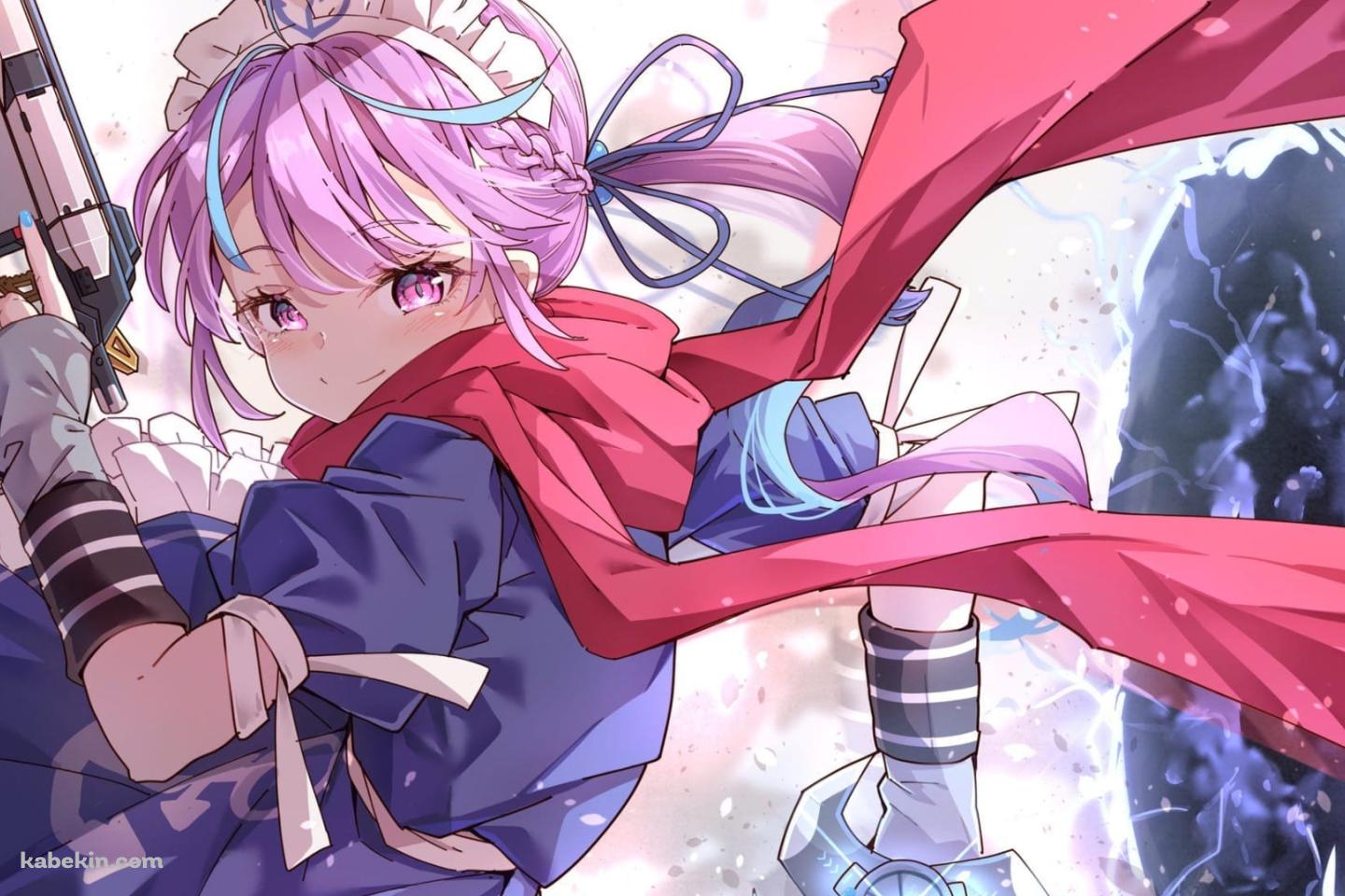 APEX 湊あくあ ゲーマーメイド / バーチャルYouTuber / ホロライブの壁紙(1440px x 960px) 高画質 PC・デスクトップ用