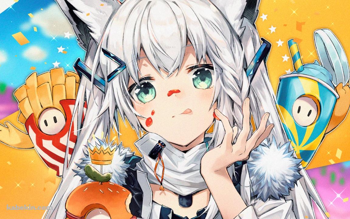 かわいい白上フブキ / バーチャルYouTuber / ホロライブの壁紙(1152px x 720px) 高画質 PC・デスクトップ用