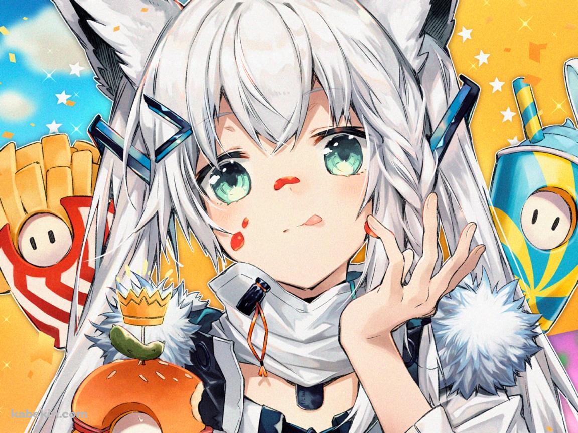 かわいい白上フブキ / バーチャルYouTuber / ホロライブの壁紙(1152px x 864px) 高画質 PC・デスクトップ用