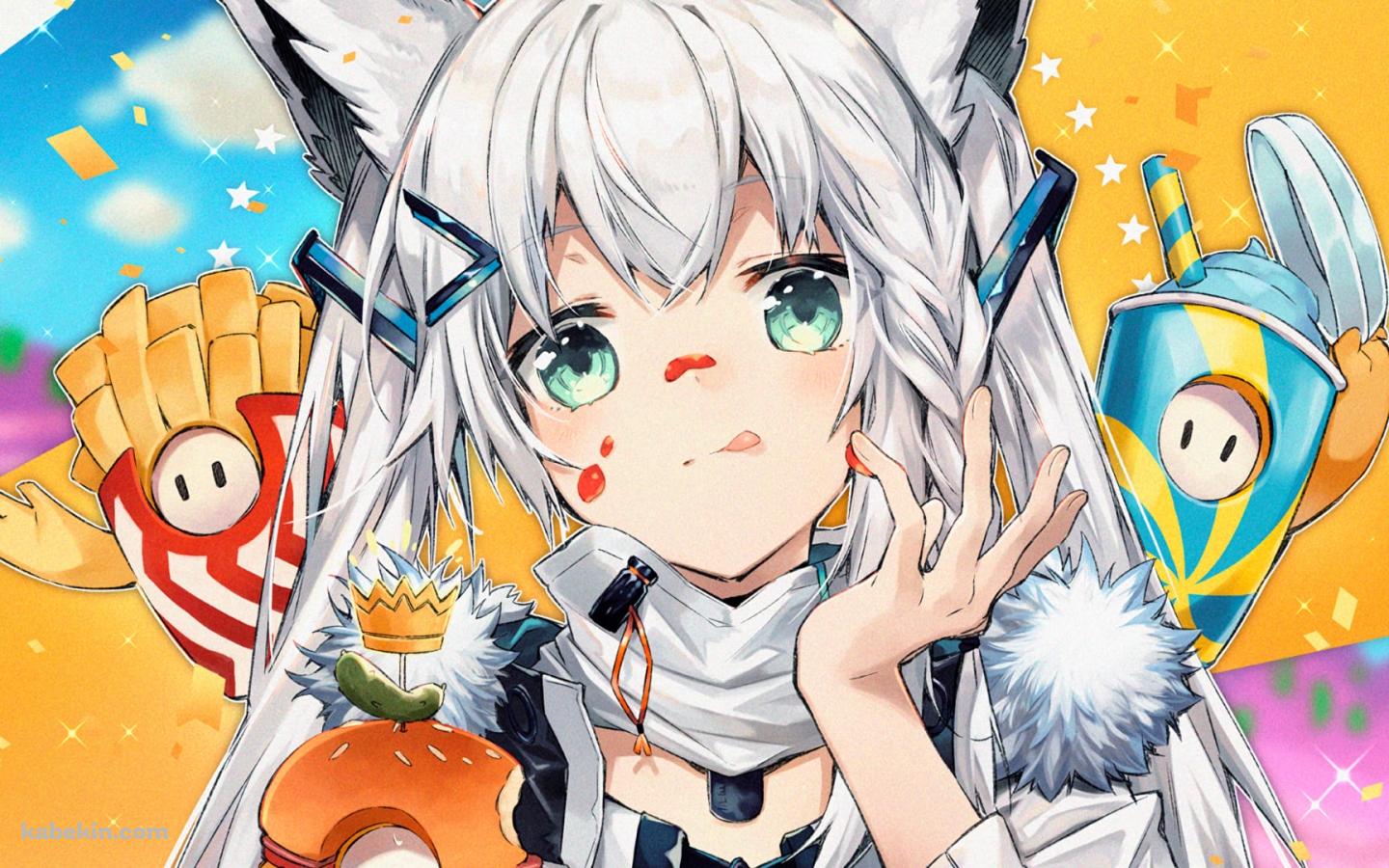 かわいい白上フブキ / バーチャルYouTuber / ホロライブの壁紙(1440px x 900px) 高画質 PC・デスクトップ用