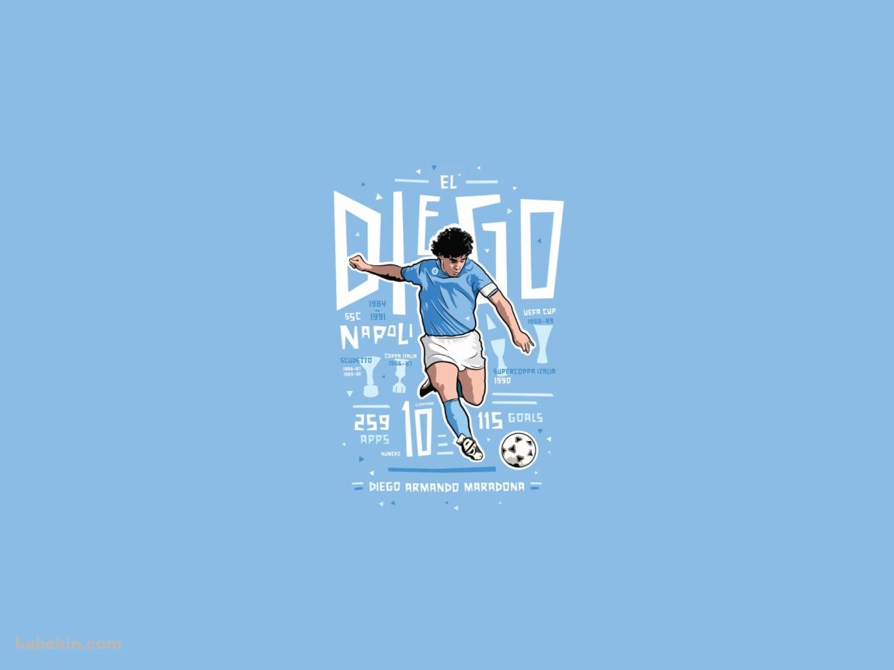 ディエゴ・マラドーナの壁紙(1280px x 960px) 高画質 PC・デスクトップ用