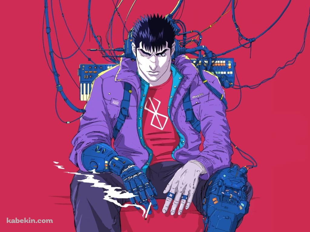 Cyberpunk ベルセルク ガッツの壁紙(1024px x 768px) 高画質 PC・デスクトップ用