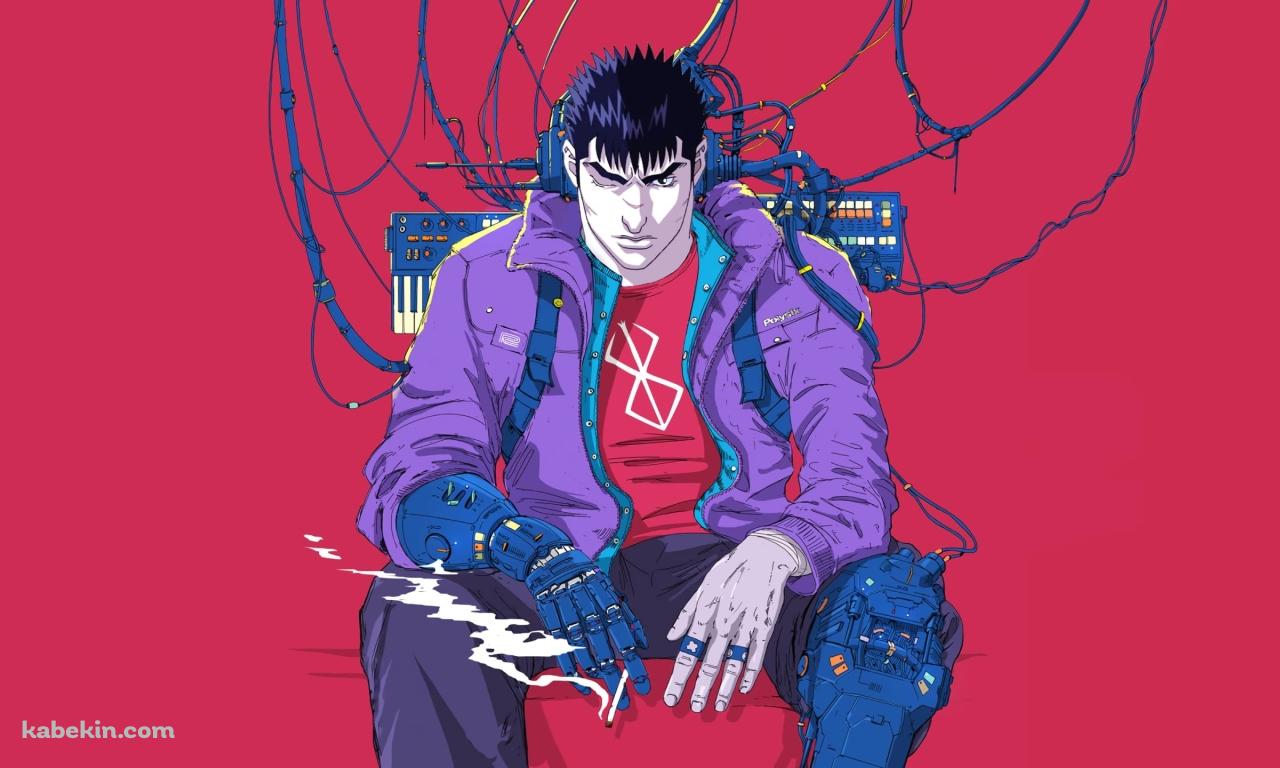 Cyberpunk ベルセルク ガッツの壁紙(1280px x 768px) 高画質 PC・デスクトップ用