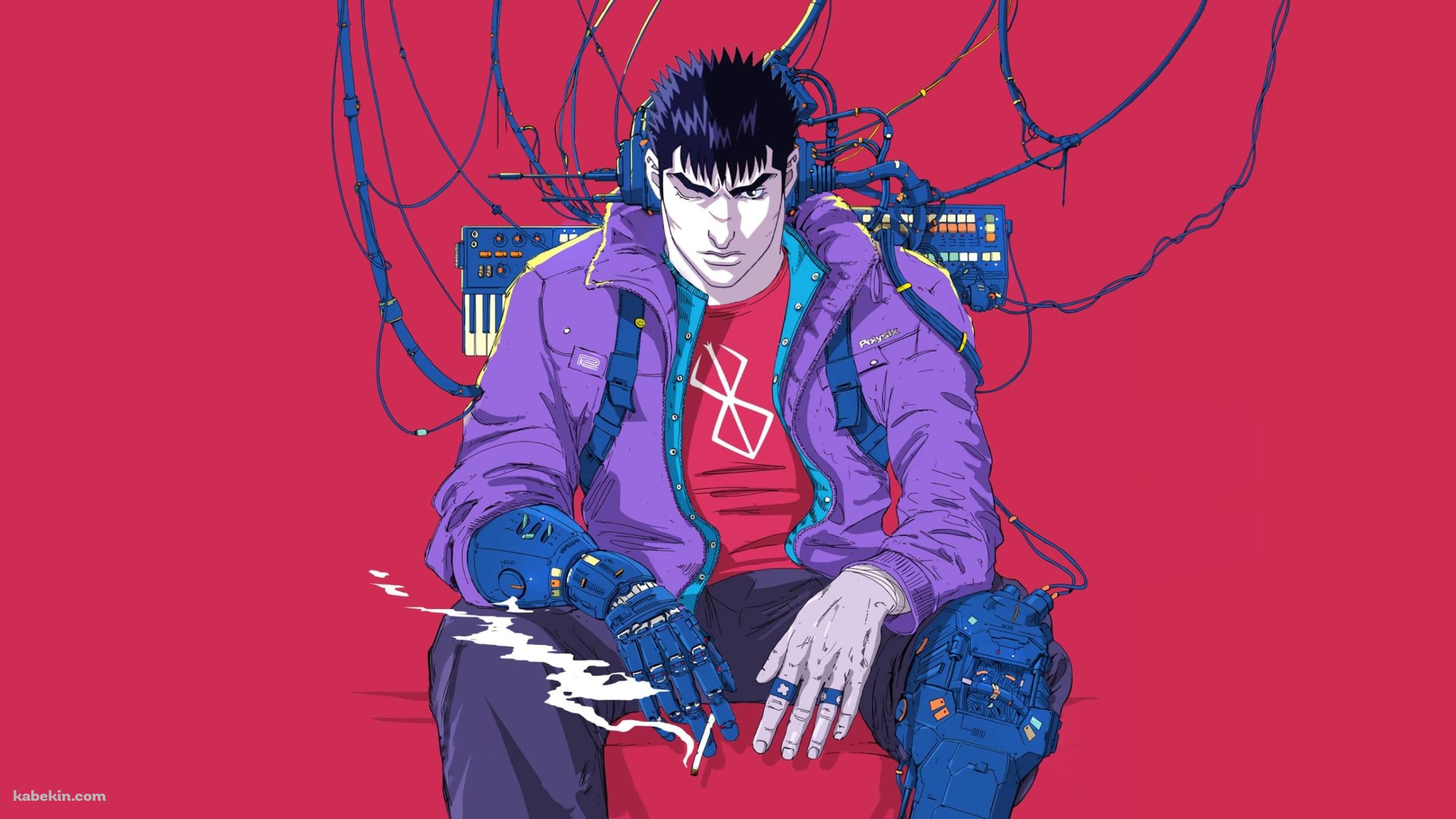 Cyberpunk ベルセルク ガッツの壁紙(2400px x 1350px) 高画質 PC・デスクトップ用