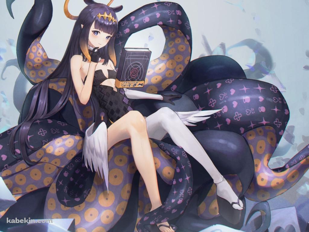 一伊那尓栖 / バーチャルYouTuber / ホロライブの壁紙(1024px x 768px) 高画質 PC・デスクトップ用