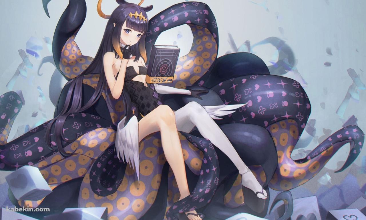 一伊那尓栖 / バーチャルYouTuber / ホロライブの壁紙(1280px x 768px) 高画質 PC・デスクトップ用