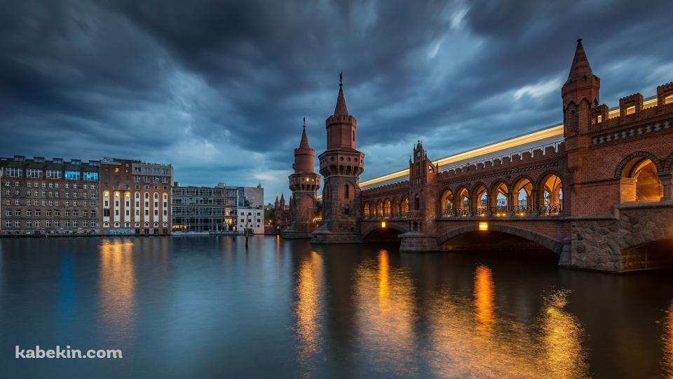オーバーバウム橋 / ドイツ / ベルリン / シュプレー川の壁紙(960px x 540px) 高画質 PC・デスクトップ用