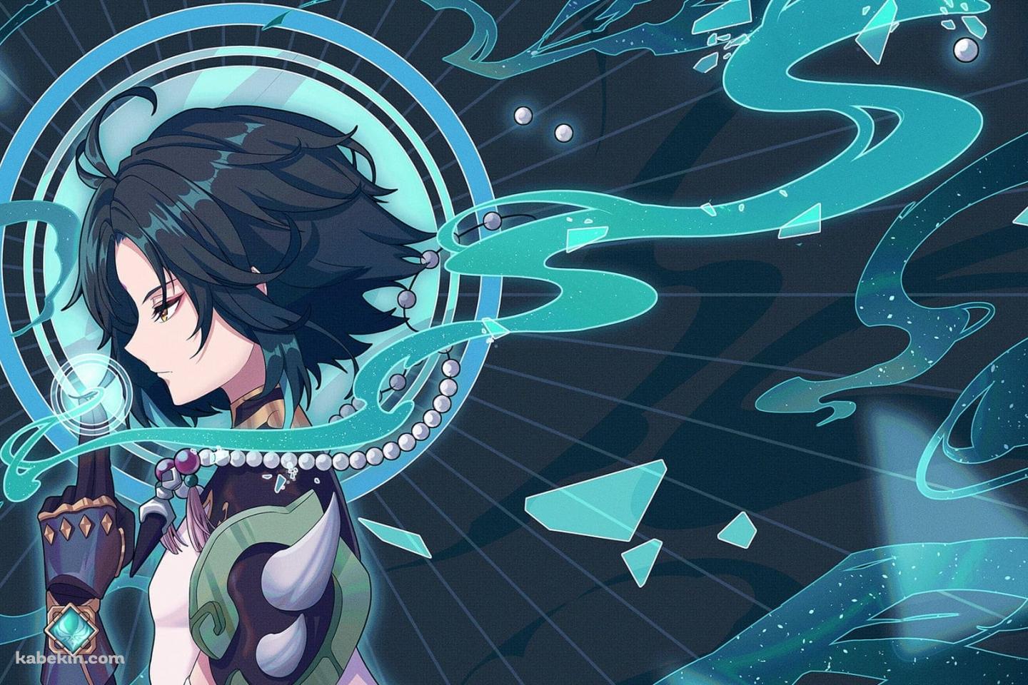 原神 Genshin シャオ 横向きの壁紙(1440px x 960px) 高画質 PC・デスクトップ用