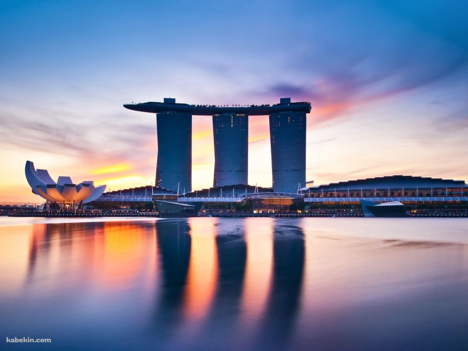 シンガポール マリーナベイ・サンズ マリーナ湾の壁紙(1600px x 1200px) 高画質 PC・デスクトップ用