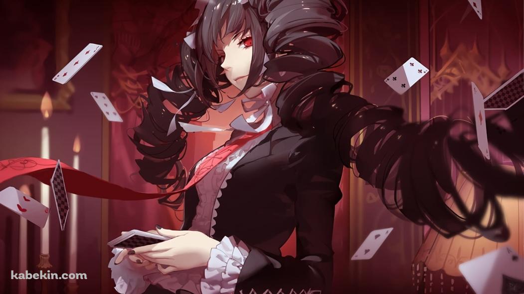 赤い瞳のセレスティア・ルーデンベルク / ダンガンロンパの壁紙(1051px x 591px) 高画質 PC・デスクトップ用
