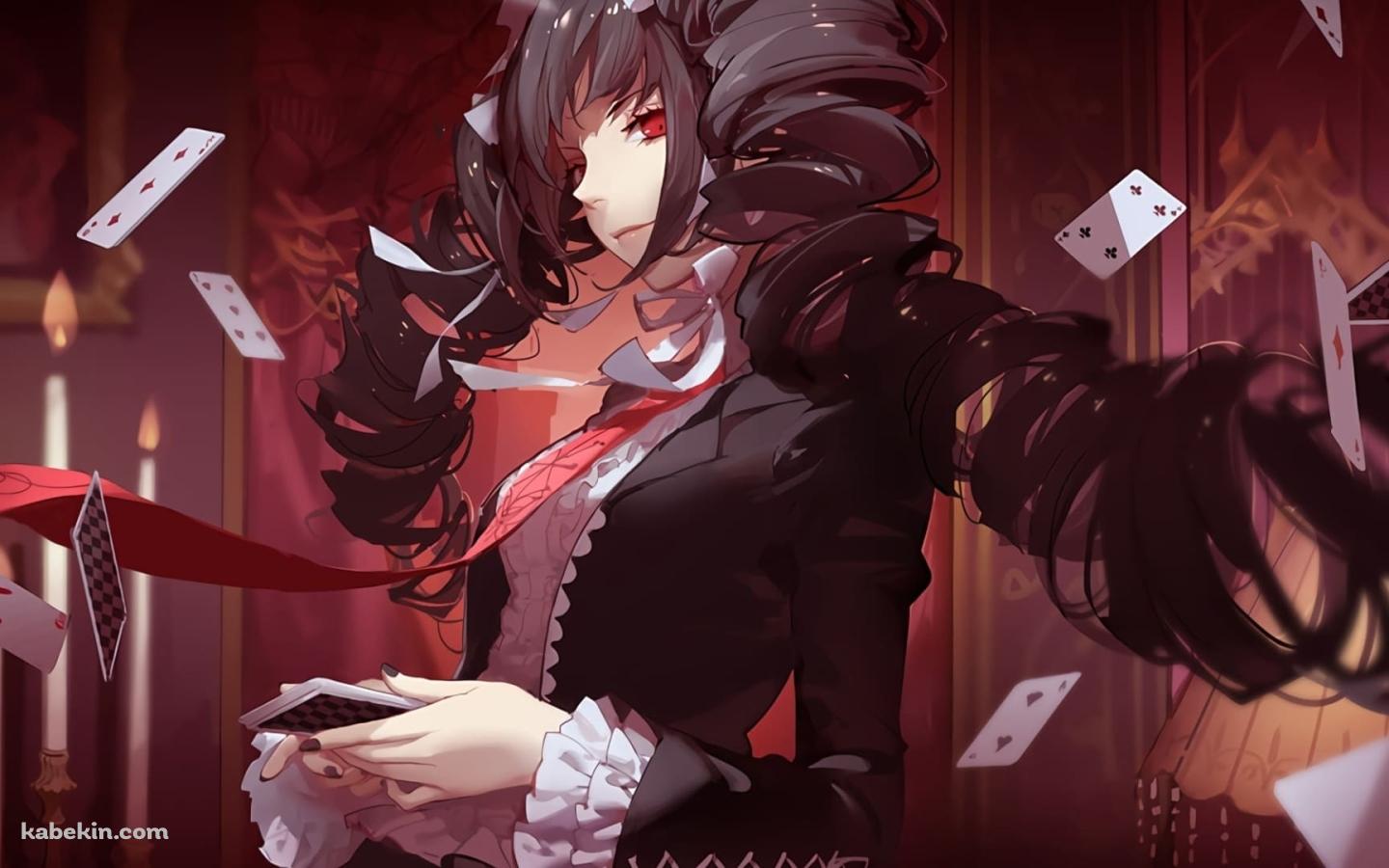 赤い瞳のセレスティア・ルーデンベルク / ダンガンロンパの壁紙(1440px x 900px) 高画質 PC・デスクトップ用
