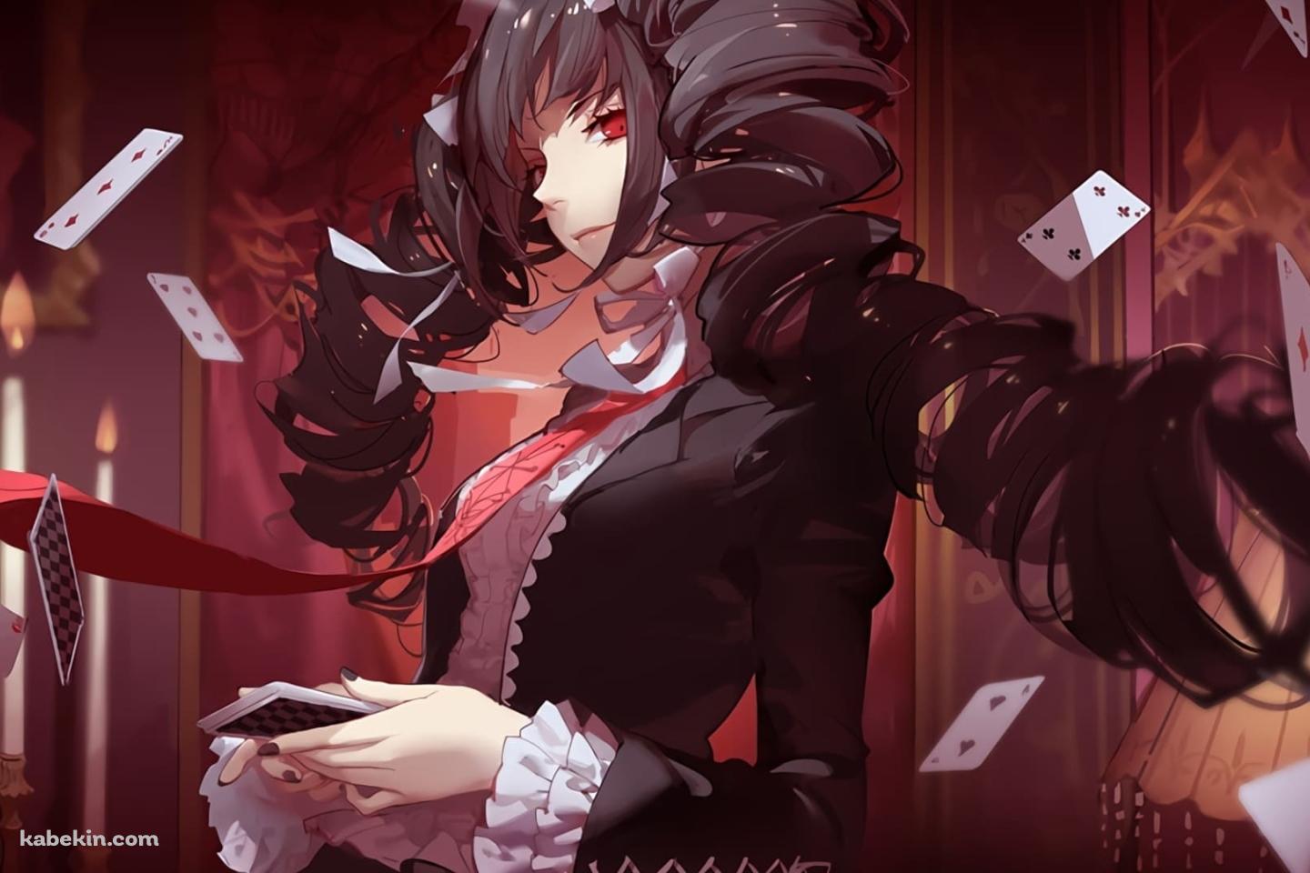 赤い瞳のセレスティア・ルーデンベルク / ダンガンロンパの壁紙(1440px x 960px) 高画質 PC・デスクトップ用
