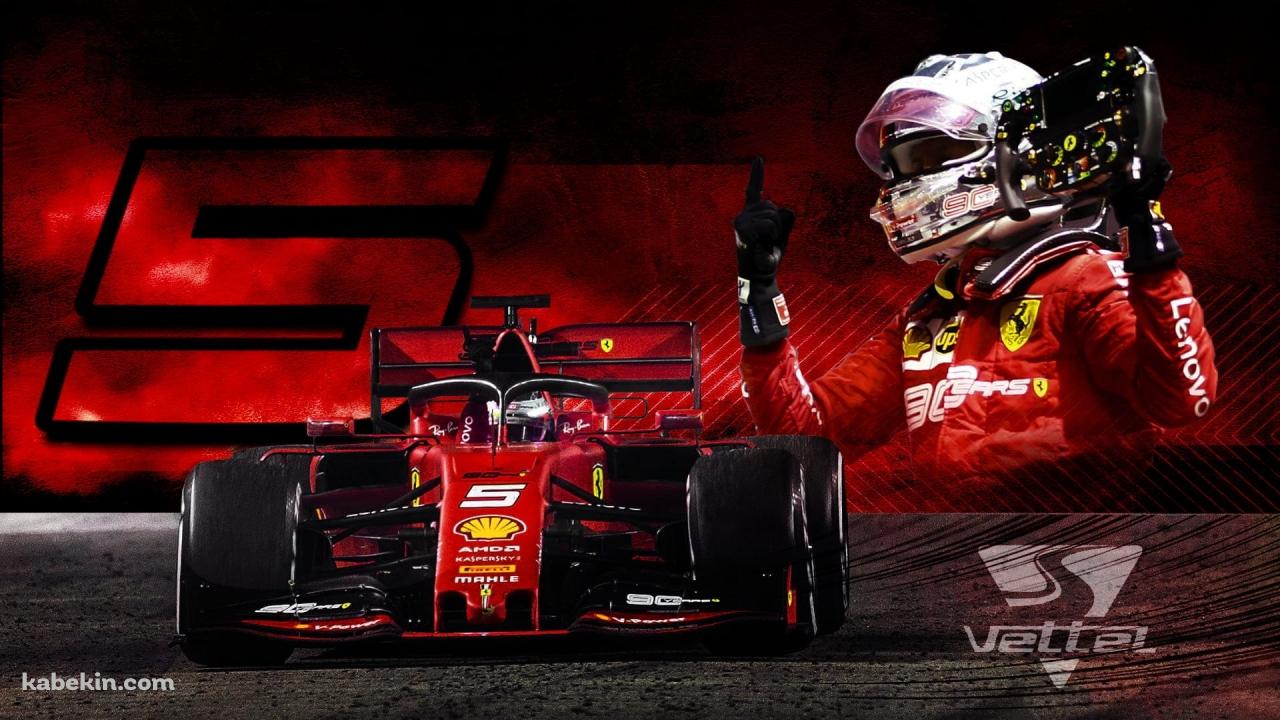 セバスチャン・ベッテル F1 レーシングドライバーの壁紙(1280px x 720px) 高画質 PC・デスクトップ用