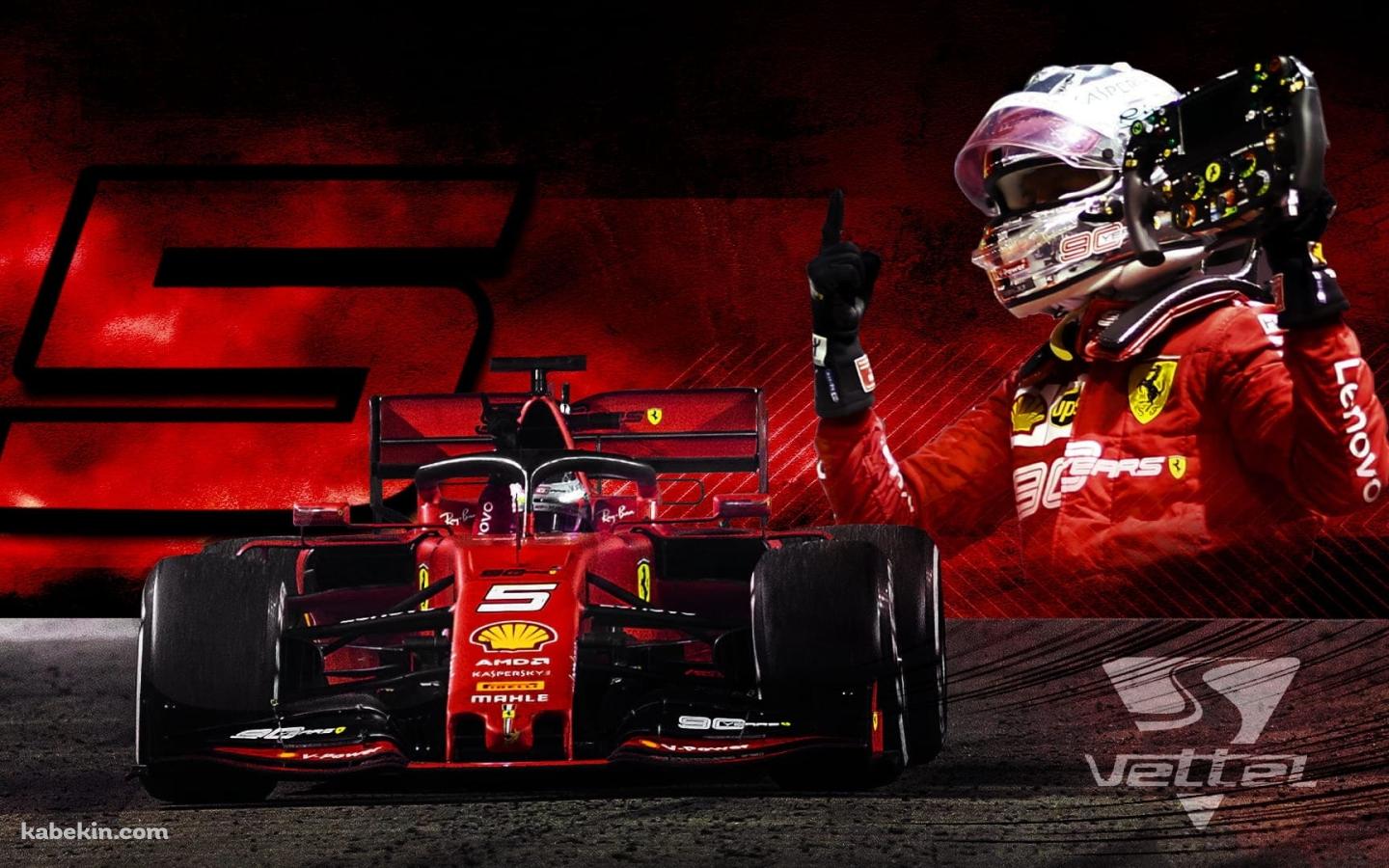 セバスチャン・ベッテル F1 レーシングドライバーの壁紙(1440px x 900px) 高画質 PC・デスクトップ用