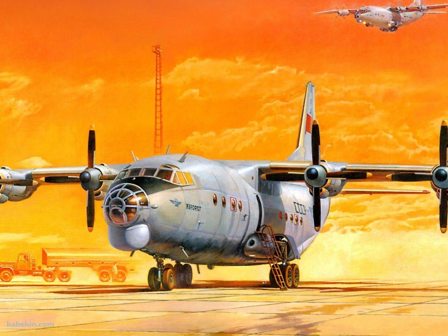 ターボプロップ輸送機 An-12の壁紙(1440px x 1080px) 高画質 PC・デスクトップ用