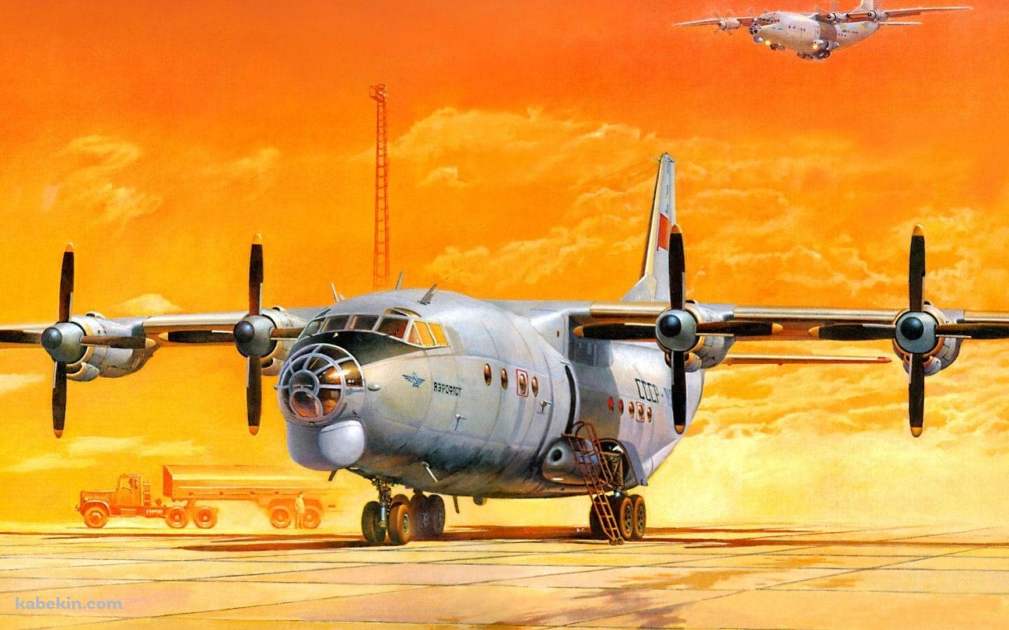 ターボプロップ輸送機 An-12の壁紙(1440px x 900px) 高画質 PC・デスクトップ用