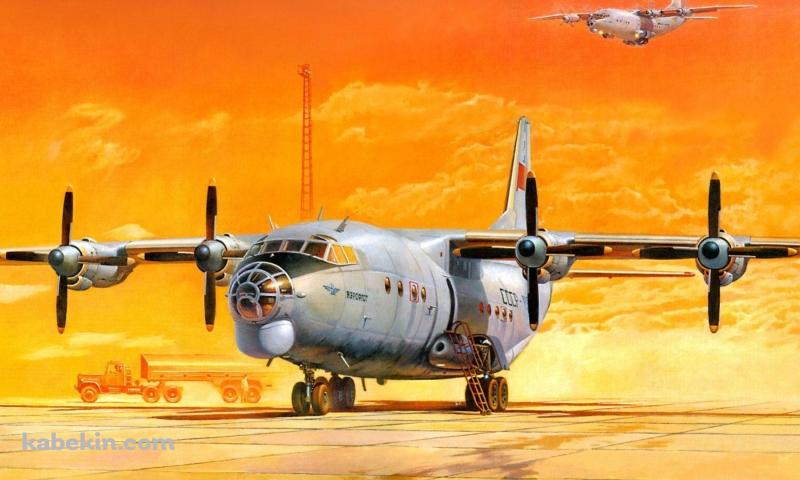 ターボプロップ輸送機 An-12の壁紙(800px x 480px) 高画質 PC・デスクトップ用