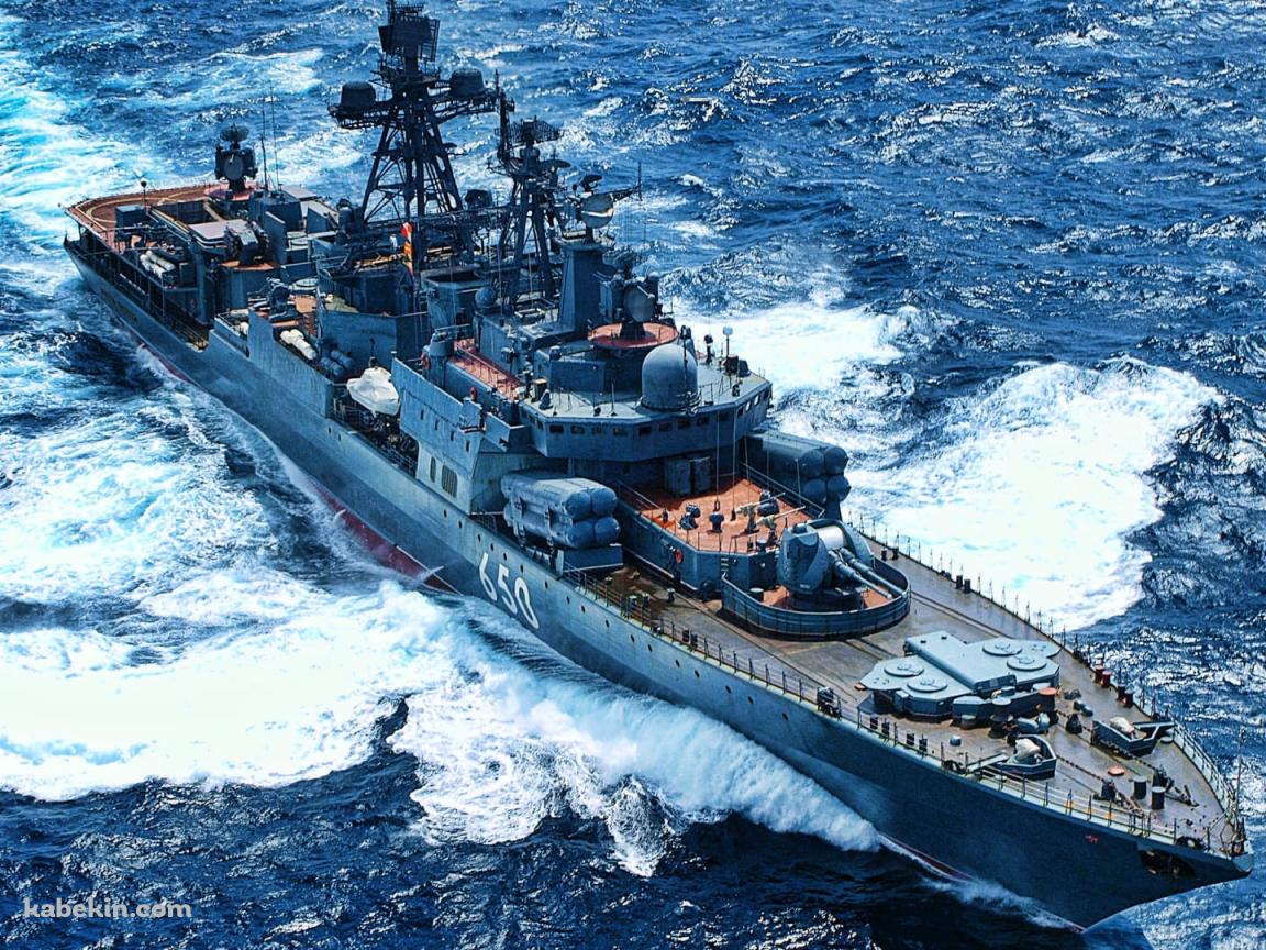 チャバネンコ提督 DD-650 / ロシア海軍 / ウダロイII級対潜水艦駆逐艦の壁紙(1152px x 864px) 高画質 PC・デスクトップ用