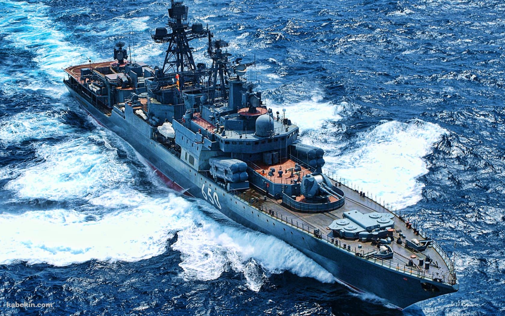 チャバネンコ提督 DD-650 / ロシア海軍 / ウダロイII級対潜水艦駆逐艦の壁紙(1680px x 1050px) 高画質 PC・デスクトップ用