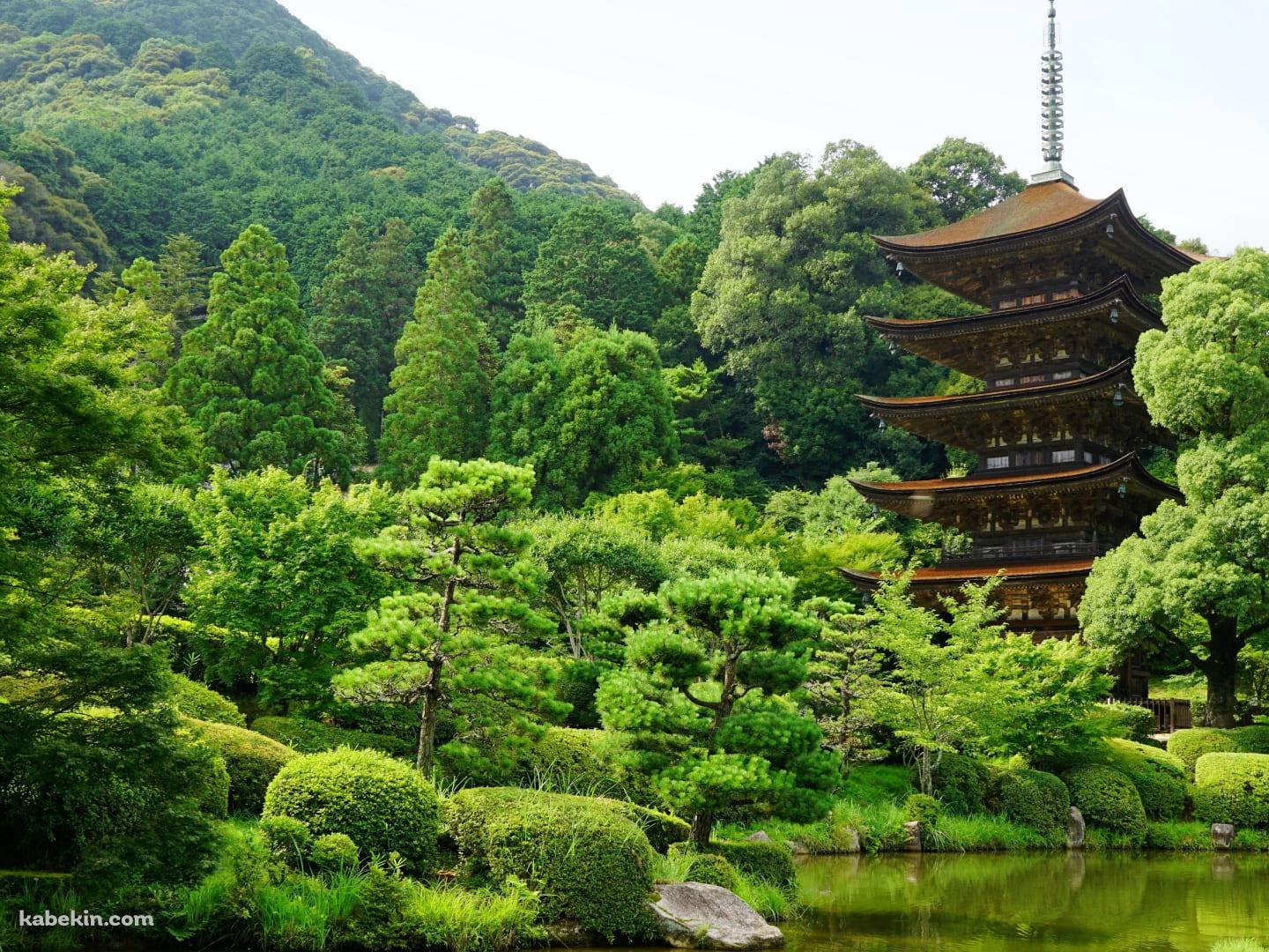 国宝 瑠璃光寺五重塔 / 山口県の壁紙(1440px x 1080px) 高画質 PC・デスクトップ用