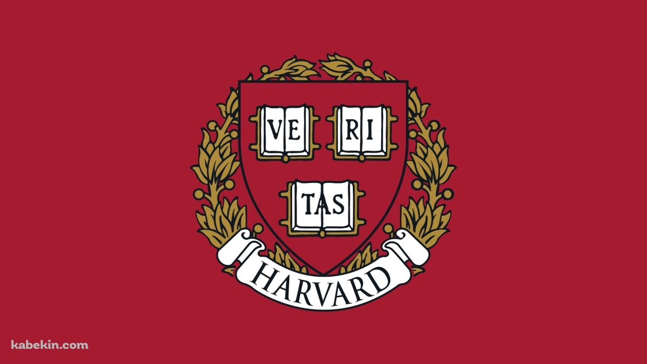 ハーバード大学 ロゴ 合格祈願の壁紙(1280px x 720px) 高画質 PC・デスクトップ用