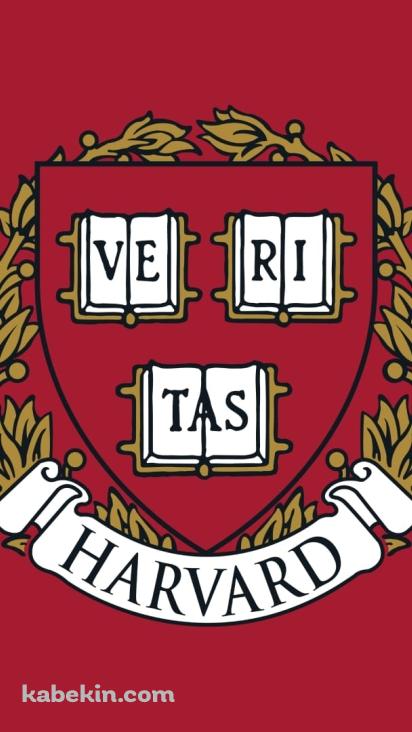 ハーバード大学 ロゴ 合格祈願の壁紙(412px x 732px) 高画質 PC・デスクトップ用