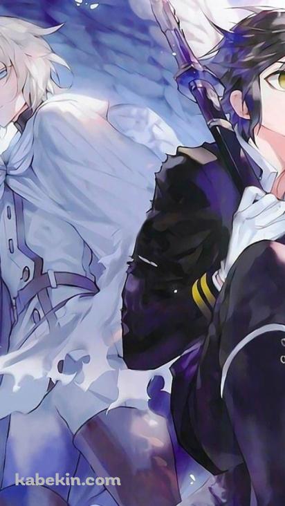 終わりのセラフ 百夜優一郎(412x732px)のデスクトップPC用の壁紙 | 高