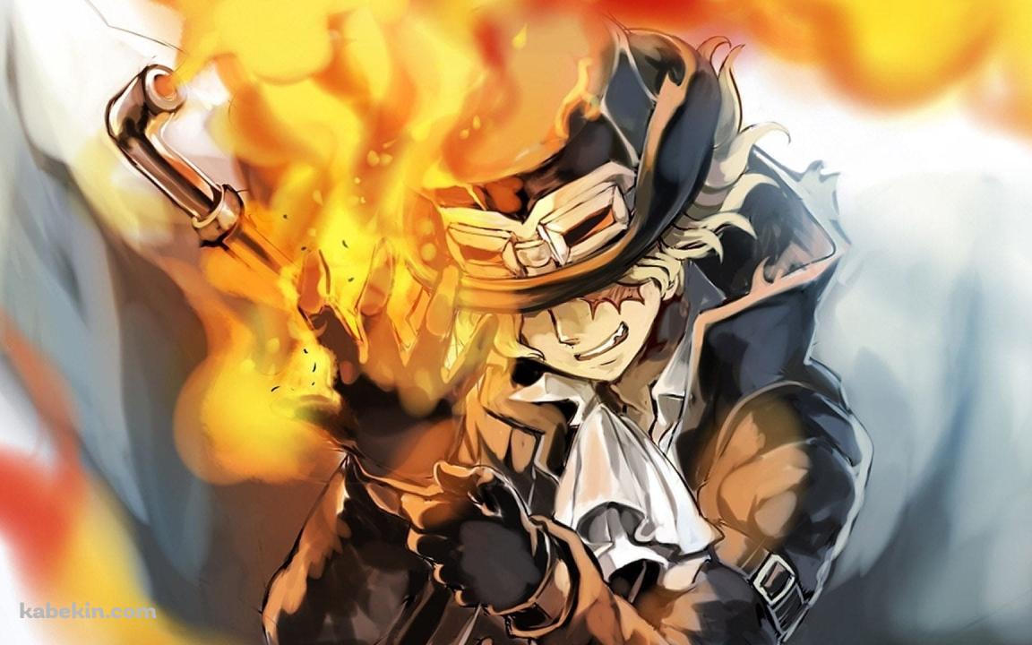 サボ / 革命軍 / メラメラの実 / ONE PIECEの壁紙(1152px x 720px) 高画質 PC・デスクトップ用