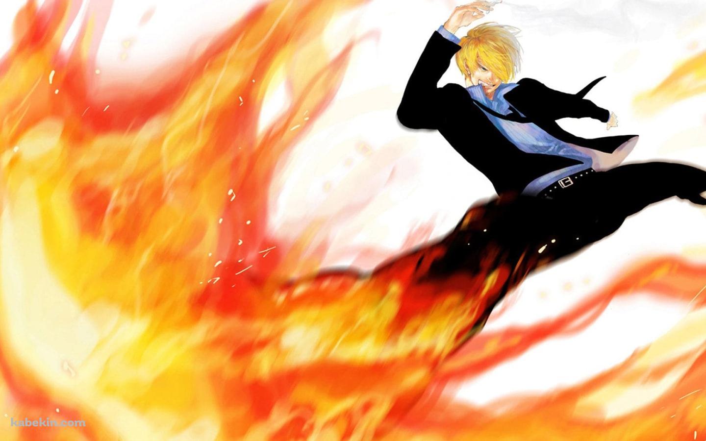 ONE PIECE / コック / ヴィンスモーク・サンジ / 首肉（コリエ）シュートの壁紙(1440px x 900px) 高画質 PC・デスクトップ用