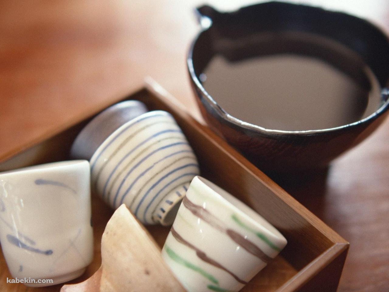 日本酒 おちょこの壁紙(1280px x 960px) 高画質 PC・デスクトップ用