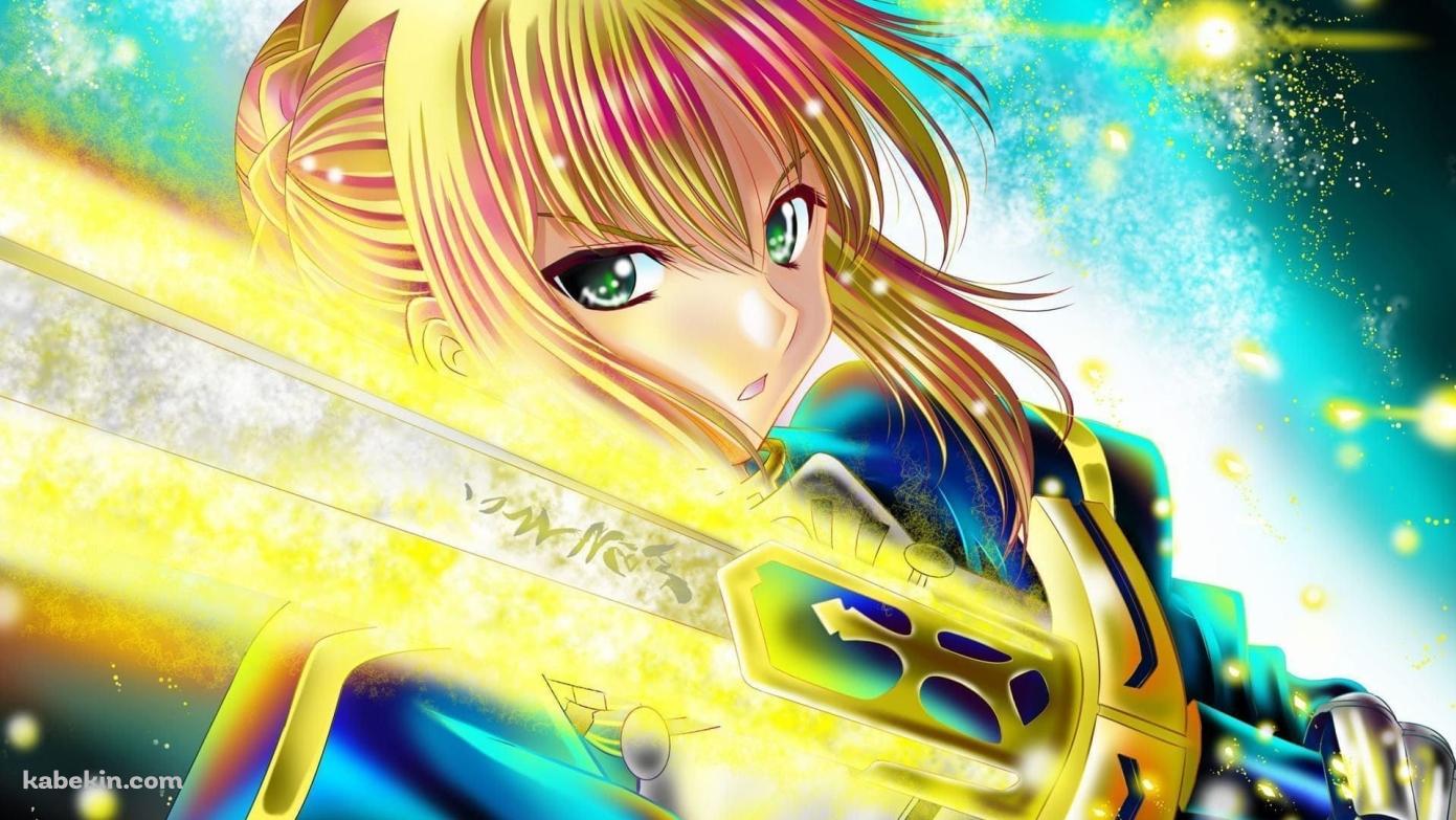 かわいいセイバー / Fateの壁紙(1391px x 783px) 高画質 PC・デスクトップ用