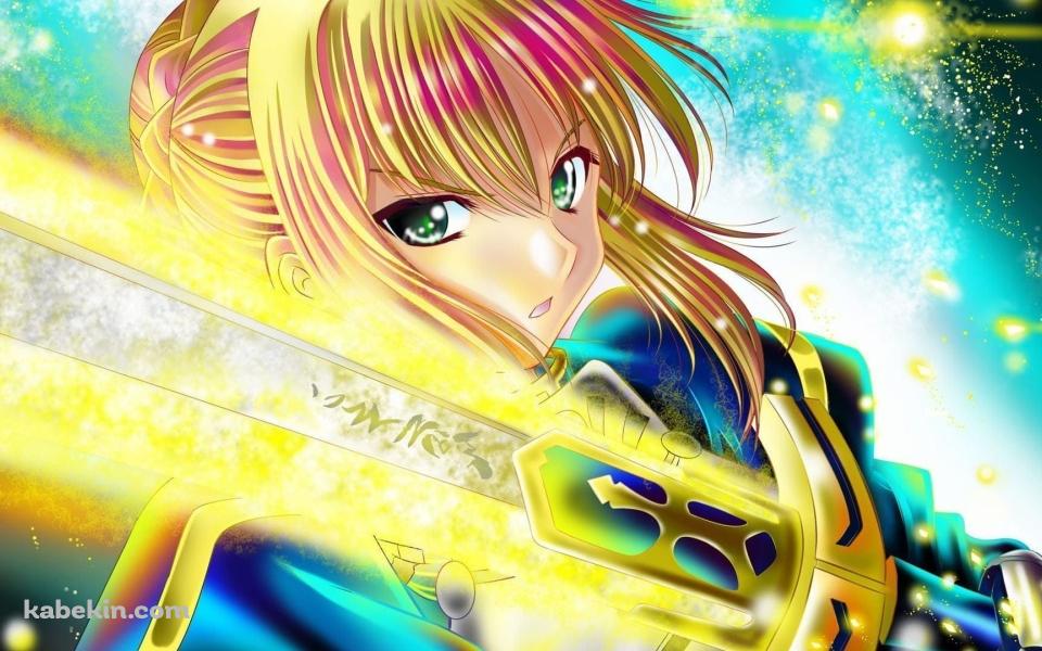 かわいいセイバー / Fateの壁紙(960px x 600px) 高画質 PC・デスクトップ用