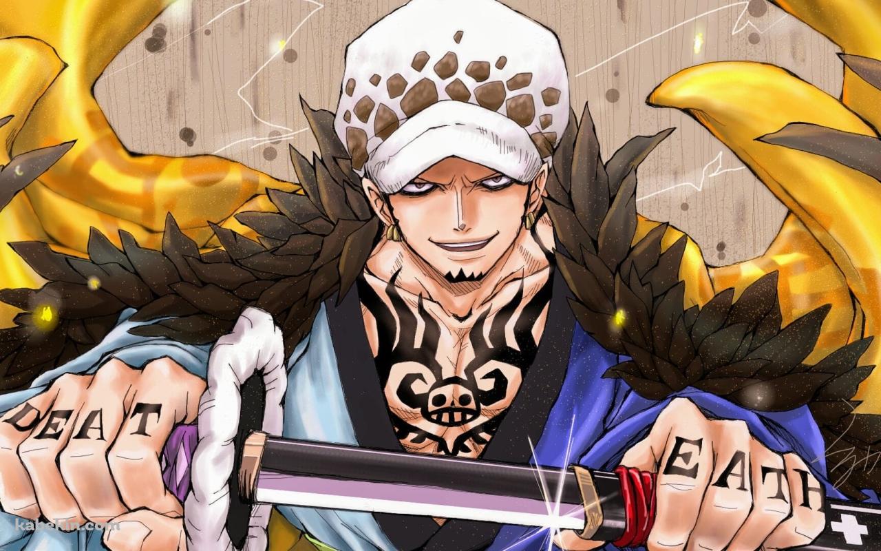 抜刀するトラファルガー・ロー / 元王下七武海 / ONE PIECE / ワンピースの壁紙(1280px x 800px) 高画質 PC・デスクトップ用
