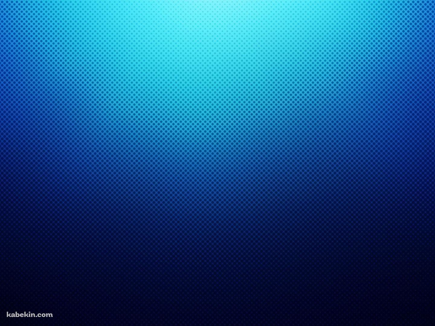 綺麗な濃淡のある穴が開いた青のグラデーションの壁紙(1440px x 1080px) 高画質 PC・デスクトップ用