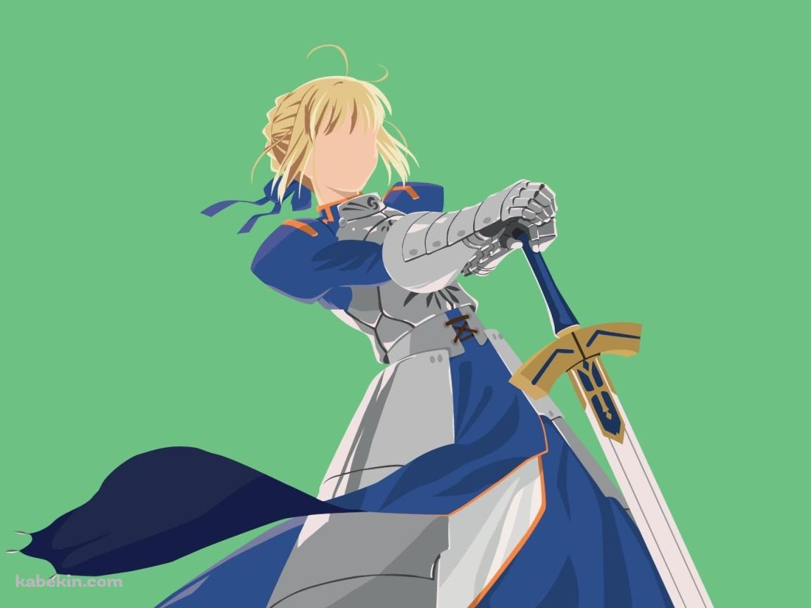 セイバー / Fate / ベクターの壁紙(1152px x 864px) 高画質 PC・デスクトップ用