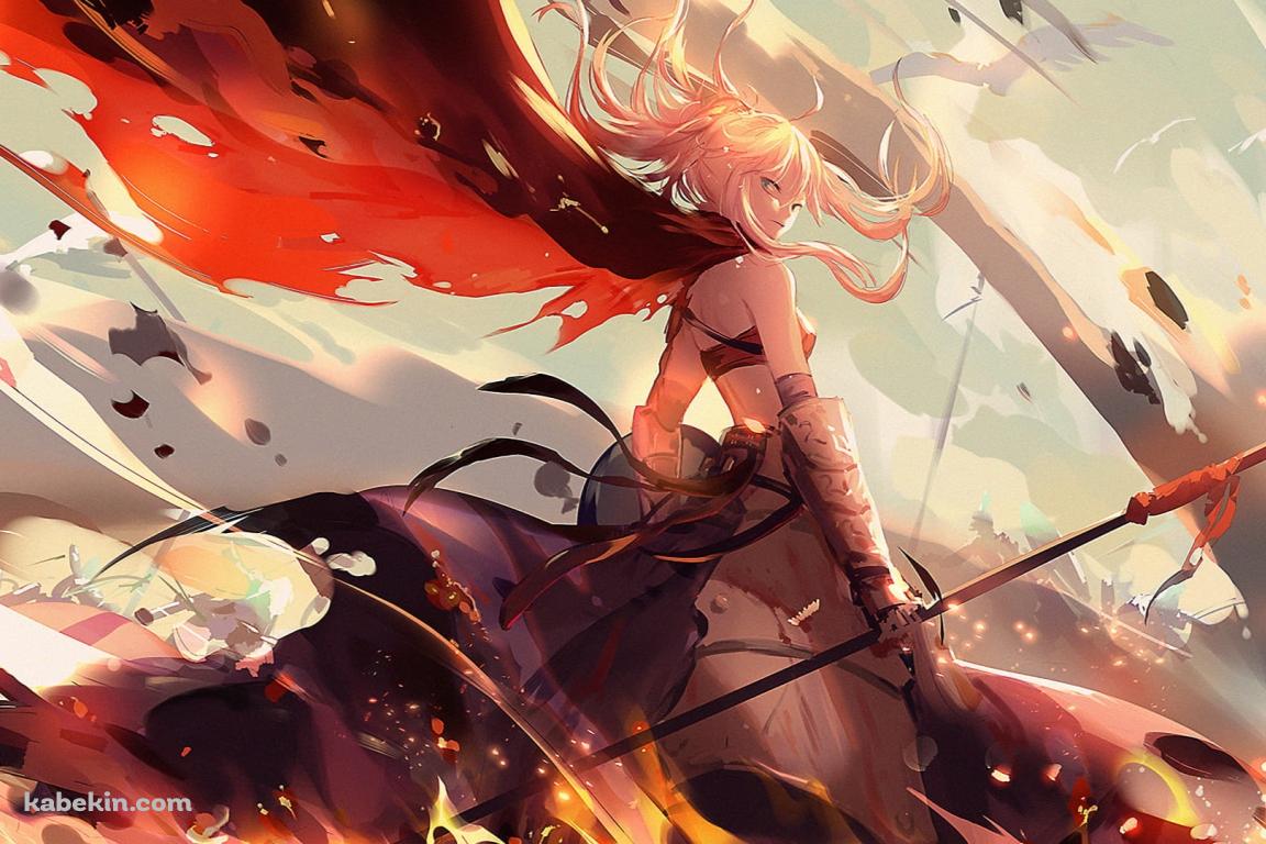 セイバー / Fate apocryphaの壁紙(1152px x 768px) 高画質 PC・デスクトップ用