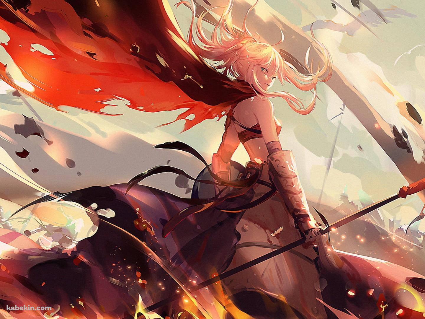 セイバー / Fate apocryphaの壁紙(1440px x 1080px) 高画質 PC・デスクトップ用