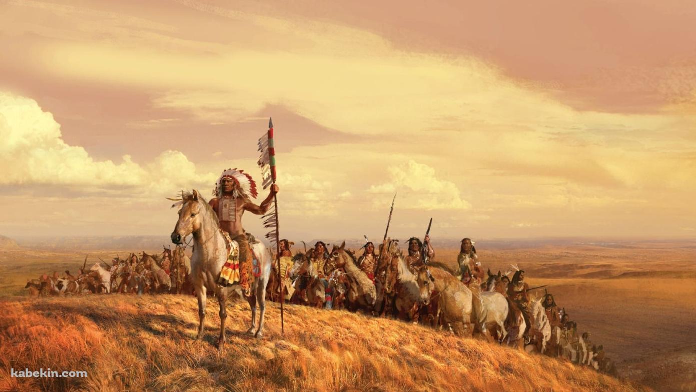 インディアン ネイティブ・アメリカンの壁紙(1391px x 783px) 高画質 PC・デスクトップ用