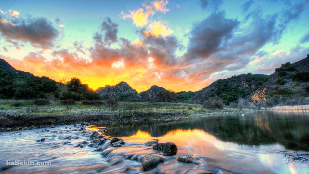 カリフォルニア マリブの景観の壁紙(1051px x 591px) 高画質 PC・デスクトップ用