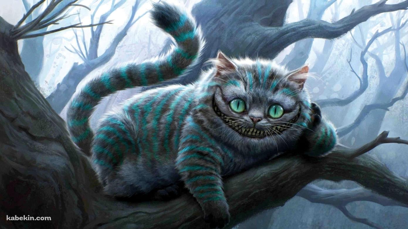 チェシャ猫の壁紙(1391px x 783px) 高画質 PC・デスクトップ用