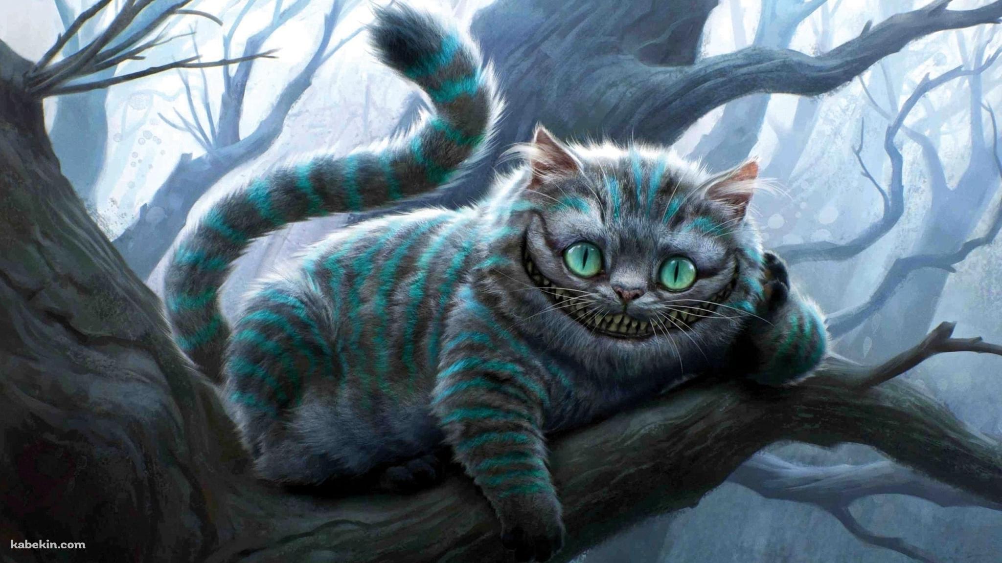 チェシャ猫の壁紙(2048px x 1152px) 高画質 PC・デスクトップ用