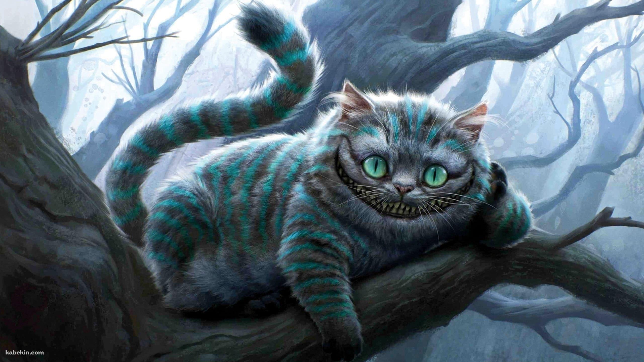 チェシャ猫の壁紙(2560px x 1440px) 高画質 PC・デスクトップ用