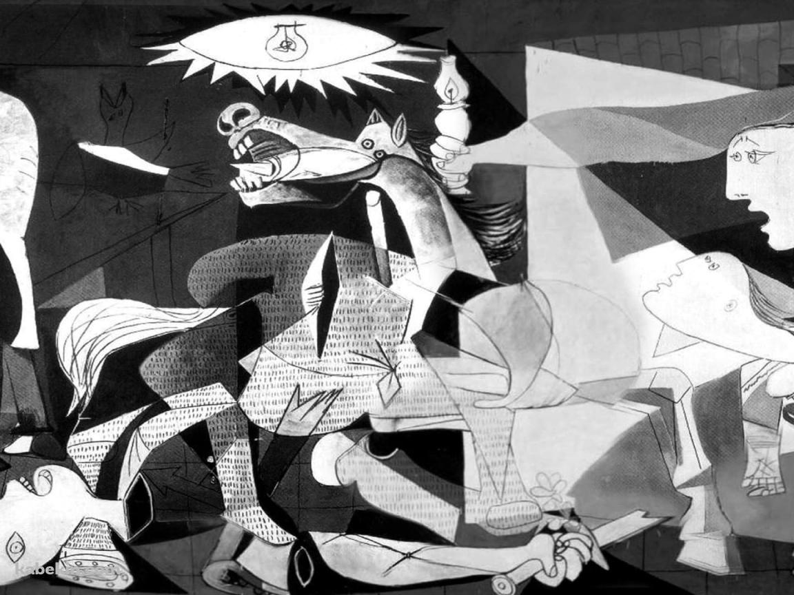 ゲルニカ / パブロ・ピカソ / スペインの画家の壁紙(1152px x 864px) 高画質 PC・デスクトップ用