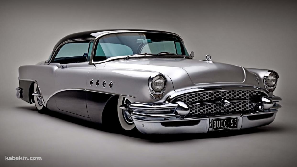 ビュイック / Buick 1955 Silverの壁紙(1242px x 698px) 高画質 PC・デスクトップ用