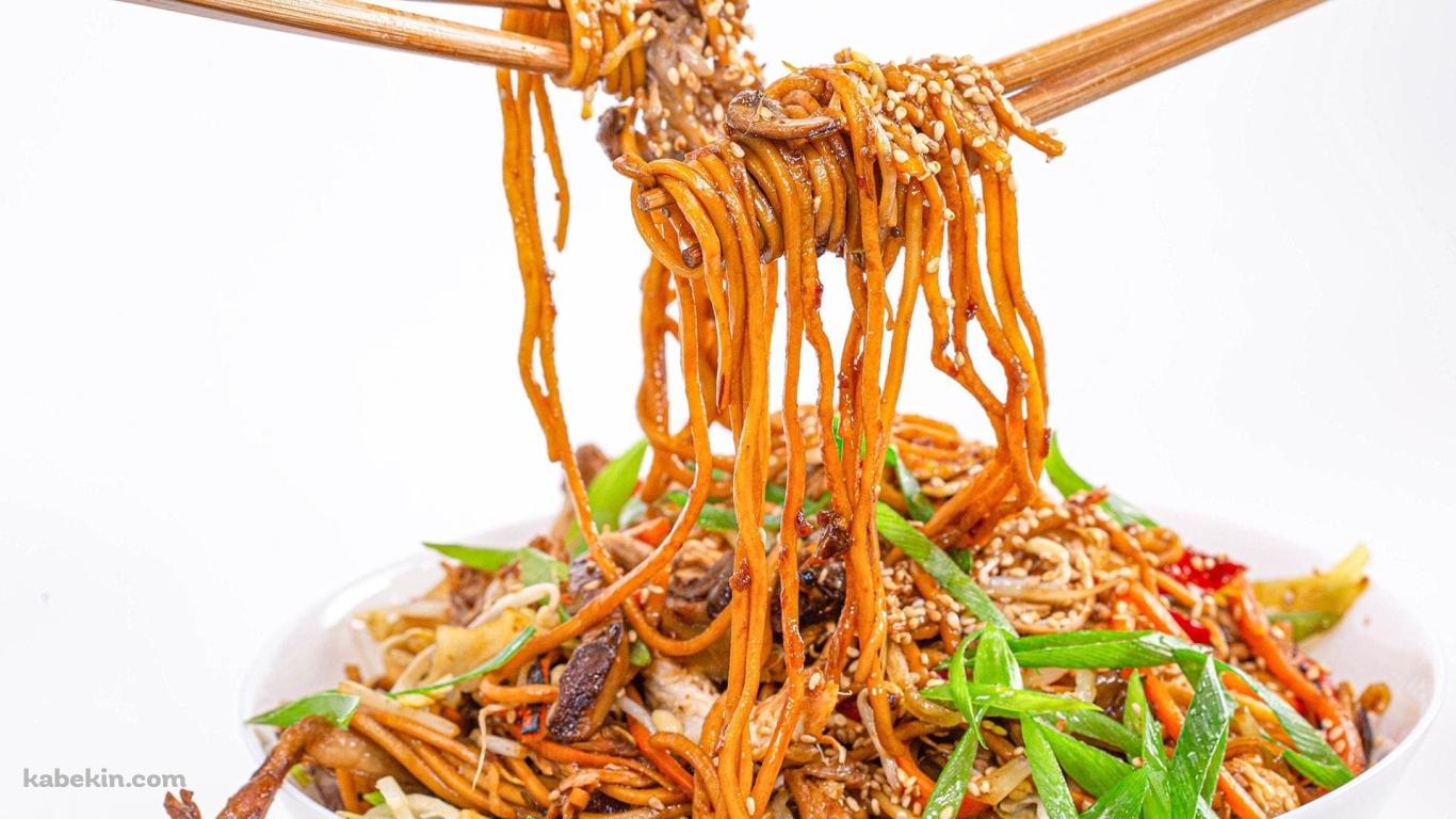 炒麺 チャーメンの壁紙(1366px x 768px) 高画質 PC・デスクトップ用