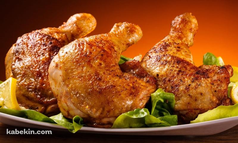 めちゃくちゃ美味しそうなフライドチキンの壁紙(800px x 480px) 高画質 PC・デスクトップ用