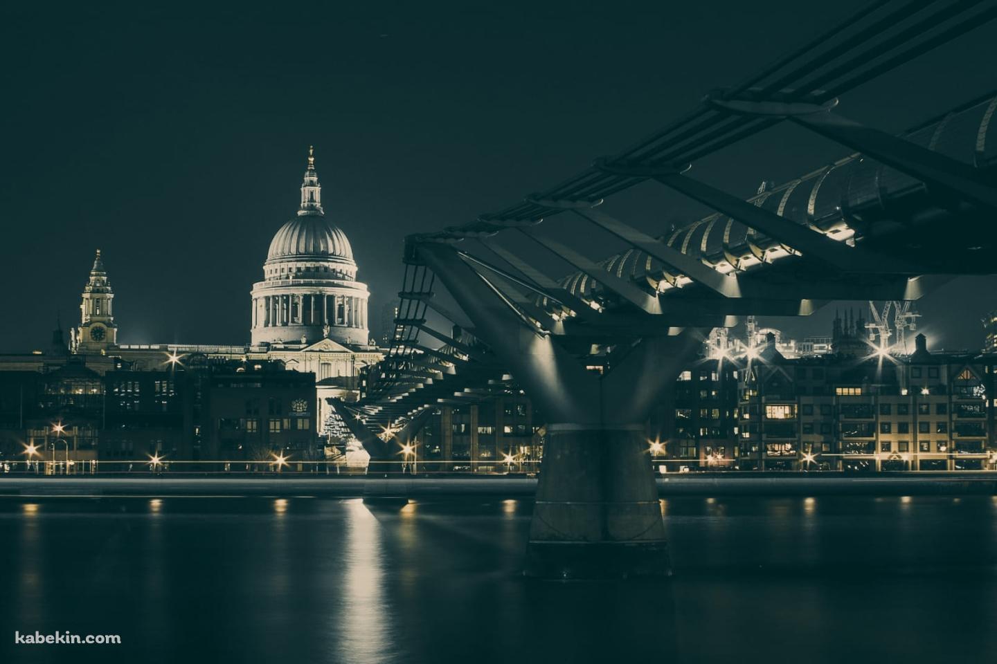 セントポール大聖堂 / ミレニアム・ブリッジ / ロンドン / イギリスの壁紙(1440px x 960px) 高画質 PC・デスクトップ用