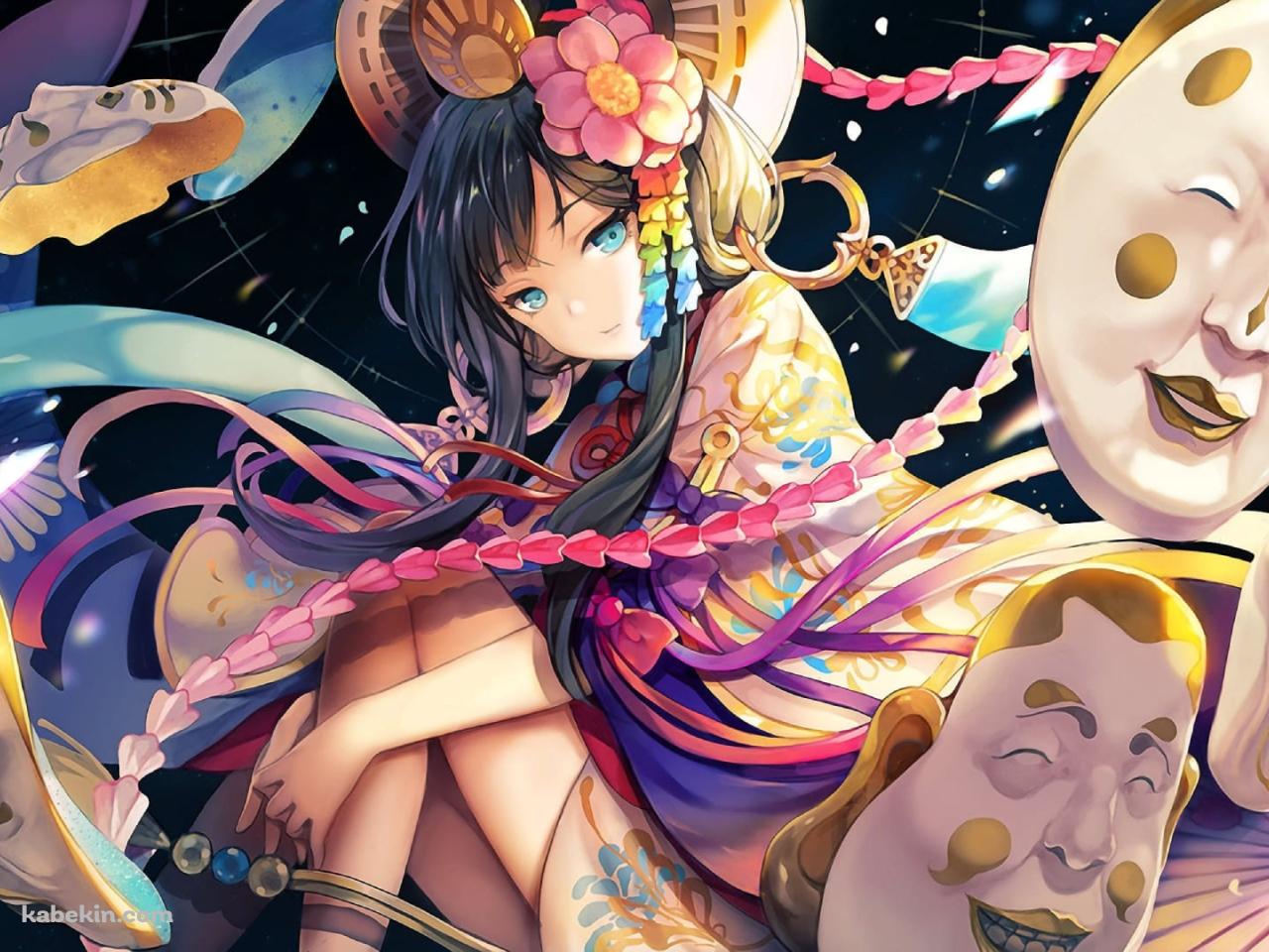 かわいい陰陽師の壁紙(1280px x 960px) 高画質 PC・デスクトップ用